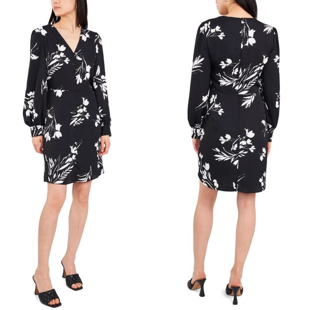 Vince Camuto Floral Wisps Dress - Picture 3 of 5